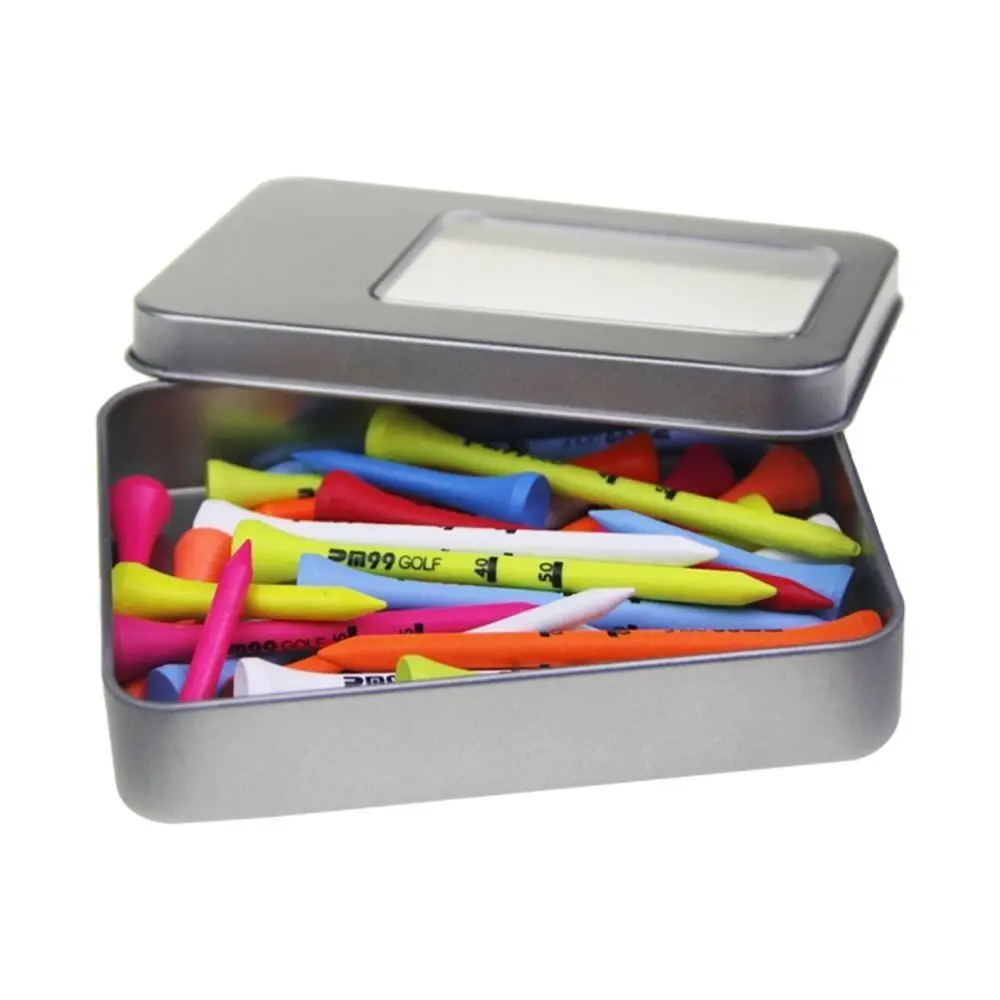 42/70/83mm Reduce Side Spin&Friction Golf Training With Storage Case Golf Ball Holder Golf Accessories Wood Golf Tees
