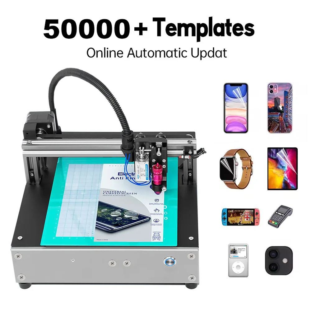 Intelligent Hydrogel Film Cutter Plotter TPU Die Cutting Machine for Mobile Phones Cameras Smart Watches Mobile Screen Savers