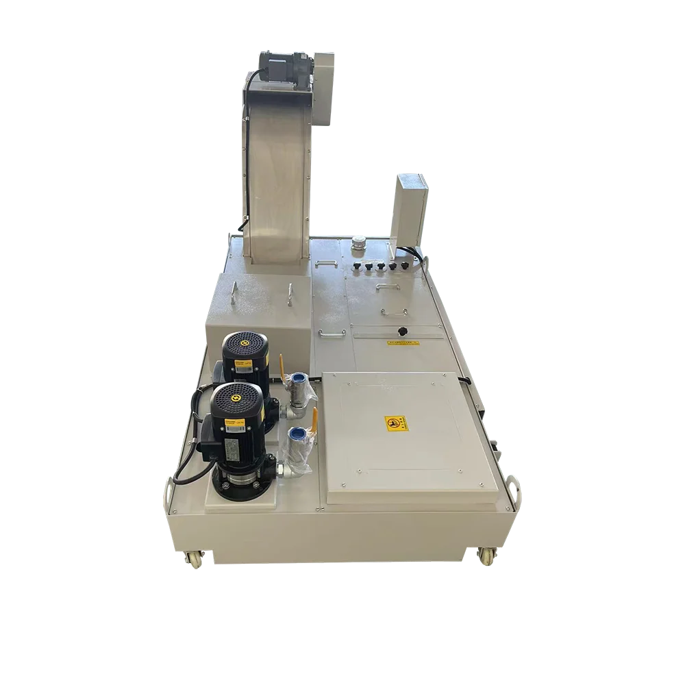 

CNC Machine Chain Plate Magnetic Waste Conveyor Chip Removal Machine