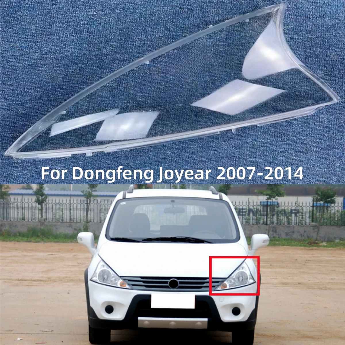 Pop For Dongfeng Joyear 2007 2008 2009 2010 2011 2012 2013 2014 Car Acesssories Headlight Cover Replace The Original Lens