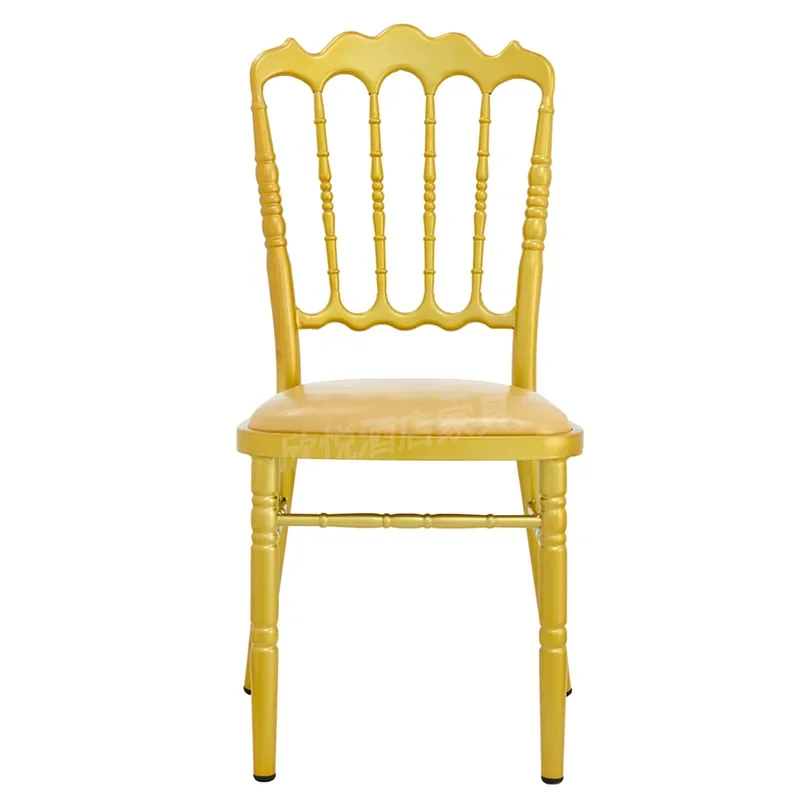 Hotel Wedding Hall Chair Hotel Restaurant Lobby Chair Wedding Indoor Outdoor Napoleon Golden Chair