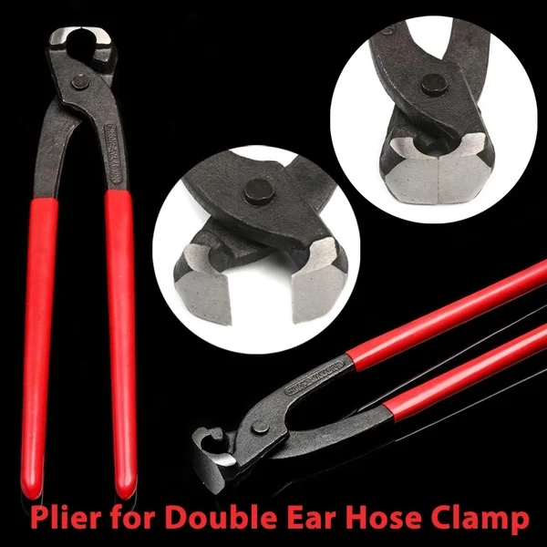 1PC Plier Carbon Steel For Single/Double Ear Hose Clamp