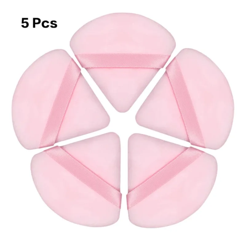 2 قطعة مسحوق مثلث نفخة ماكياج الوجه الإسفنج لينة المخملية مستحضرات التجميل نفخة خلاط الجمال الأساس المكياج الإسفنج ماكياج الوصول