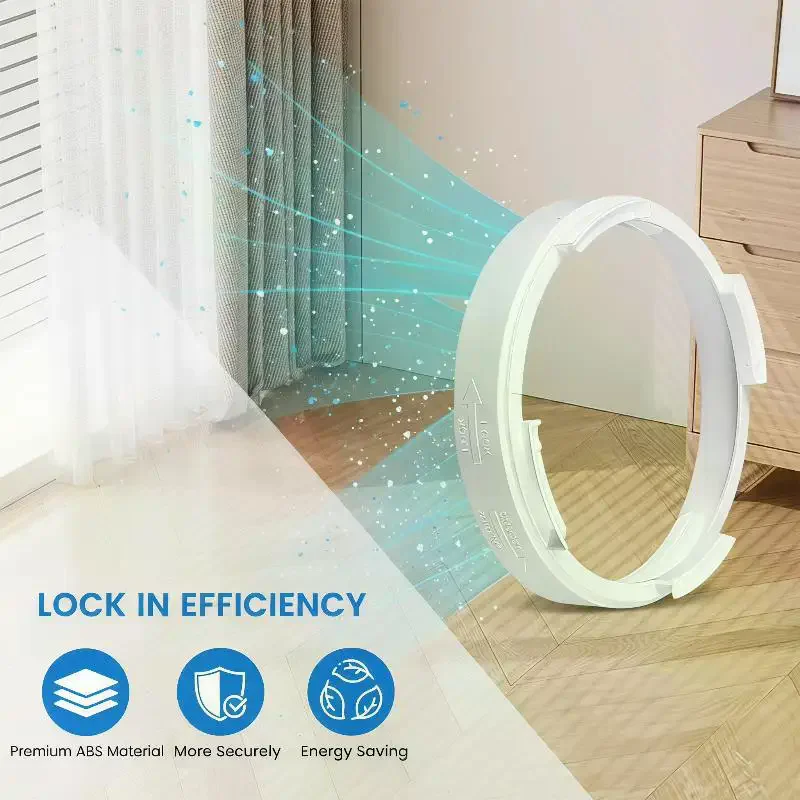 Exhaust Duct Interface For Portable Air Conditioner Hose Tube Connector PP 15cm For Mobile Air Conditioner Hose