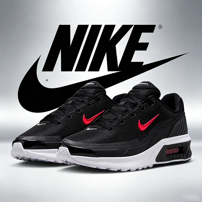 Мужские кроссовки NIKE с воздушной подушкой, дышащие сетчатые кроссовки, амортизирующие, нескользящие, спортивные кроссовки IO9416-001