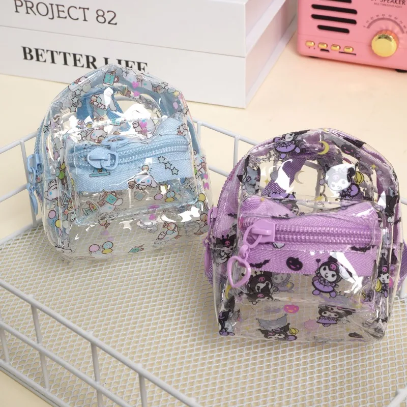 

Hello Kitty Keychain Wallet Cute Cartoon Portable Wallet Key Hanging Desktop Accessories Women Supplies Student Gifts Wholesale