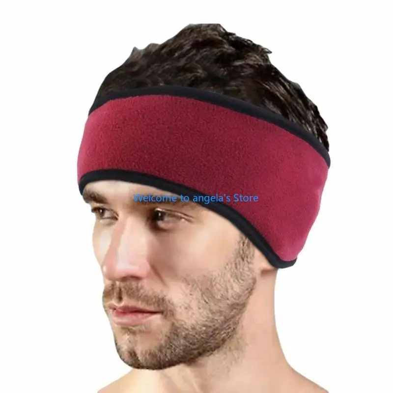 X4YC Outdoor Sport Ear Muffs Girls Girls Men Running Compled Simple Head Cover لتركيب اللياقة البدنية والمشي لمسافات طويلة