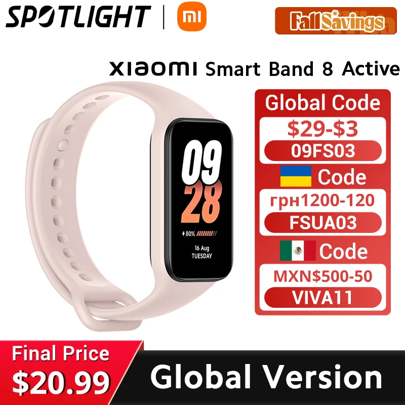 Xiaomi-pulsera inteligente Mi Ba