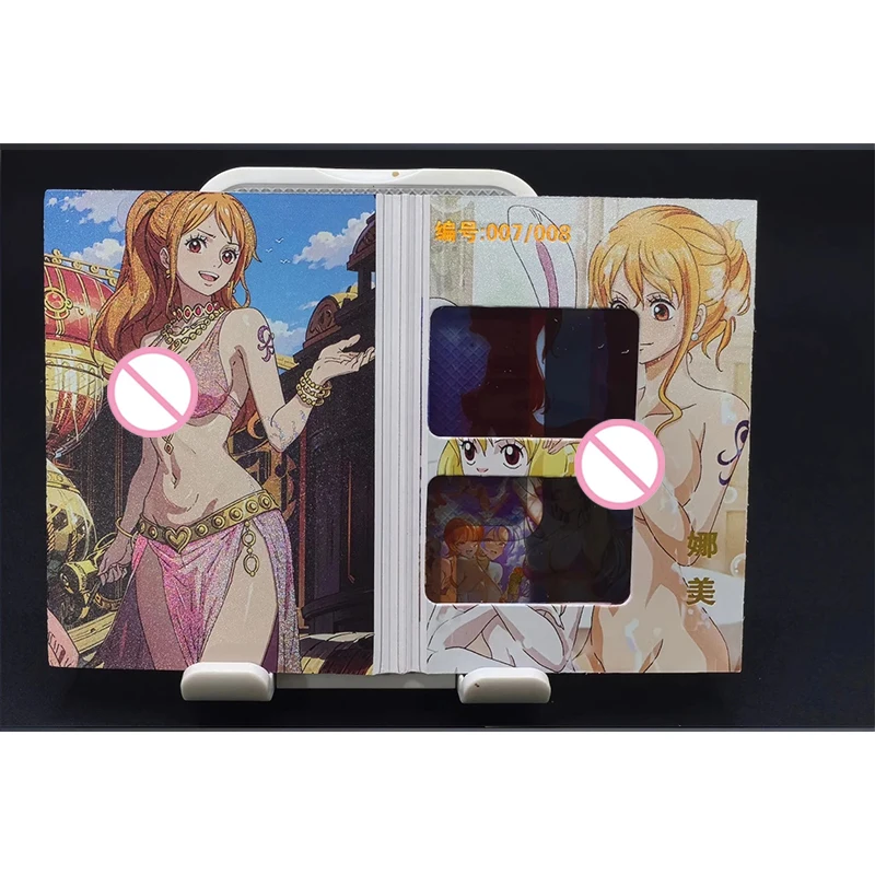 NEW Anime Goddess Story Kafka Ram Nami Kitagawa Marin DIY homemade bi-fold film card boy Toy collection Birthday Christmas gift