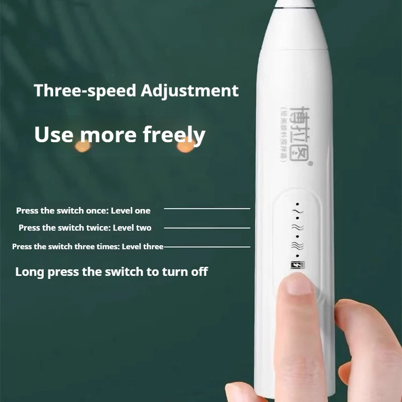 Electric Gouache Paints Mixer/Stirrer/Agitator 3 Speed Student Artist Pigments Stir Toning/Stirring/Blending/Color Mixing Tool