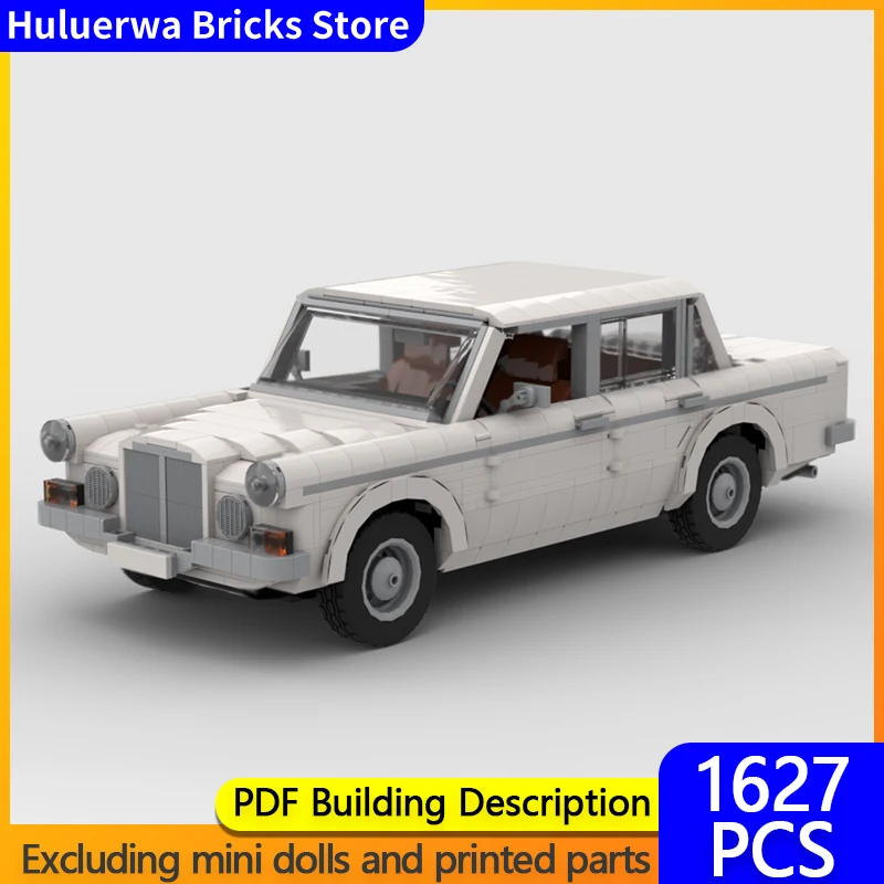 

Speed Hypercar Model MOC Building Bricks Classic Luxury Sedan Modular Technology Gifts Holiday Assemble Children Toys Suit