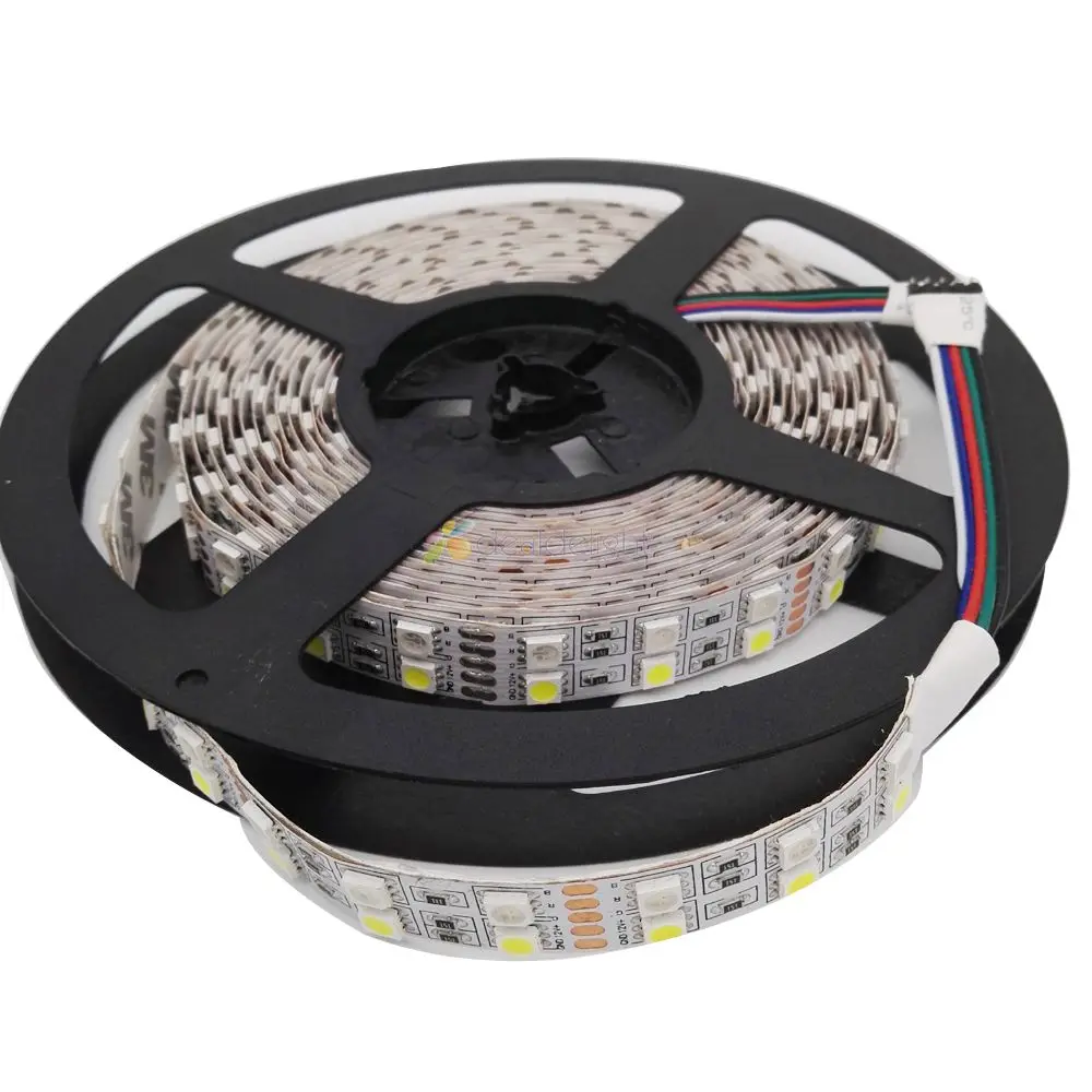5M 5050 RGB Double Row RGBW RGBWW Flexible LED Strip Light 120 LEDs/m 600LEDs DC12V 24v LED Tape