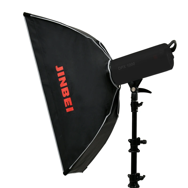 JINBEI KE- 35x140cm Quick Open soft box kit with Honeycomb Grid and Suit bag Bowens Mount For photographic studio lighting