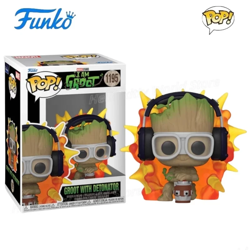 Original Funko Pop Marvel Guardians Of The Galaxy Groot Figures Model Inyl Collect Souvenirs Limited Edition Sculpture Doll Toy - Image 5