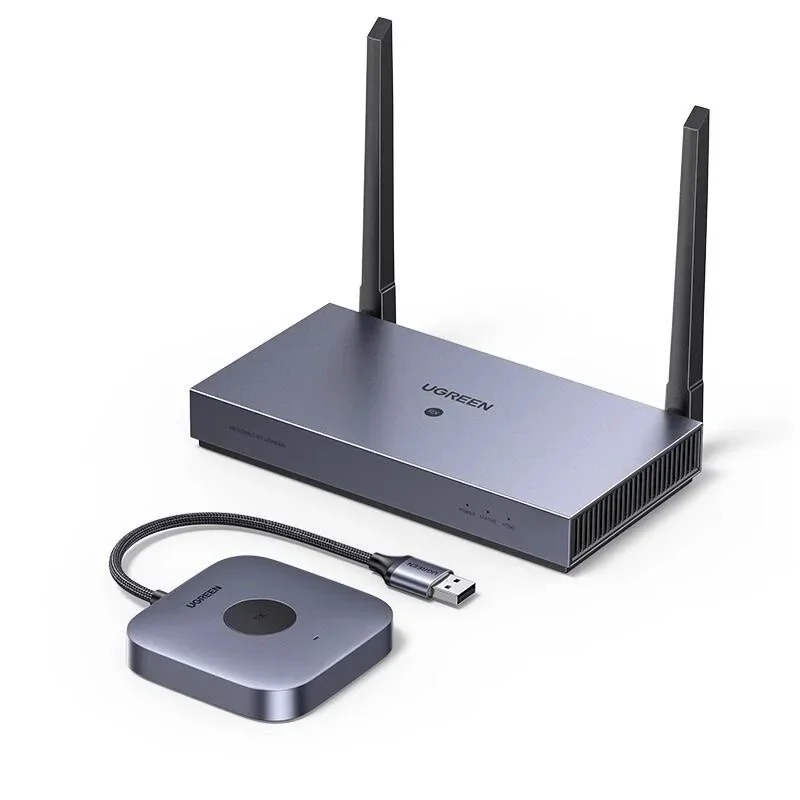 UGREEN 15349 Wireless HDMI Display Adapter CM625 USB Transmitter Receiver Kit 1080P 60Hz Dual Band for PC Phone TV