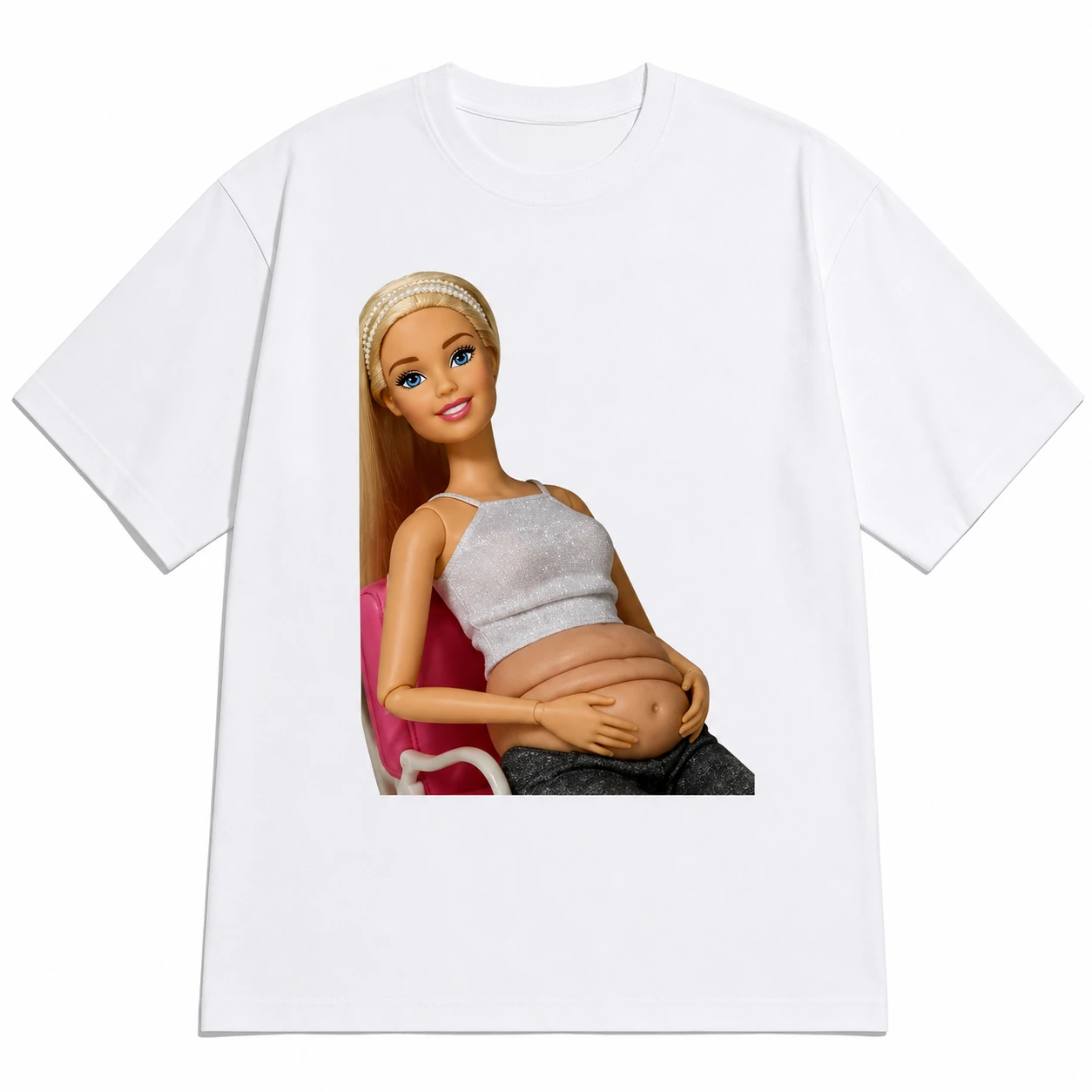 Lying Monkey Koreanisches Slogan-Print T-Shirt Unisex Locker Geschnittenes Oversized Harajuku Streetwear Baumwoll-Sommer-Grafik-T-Shirt Herren-T-Shirts – Detail 4