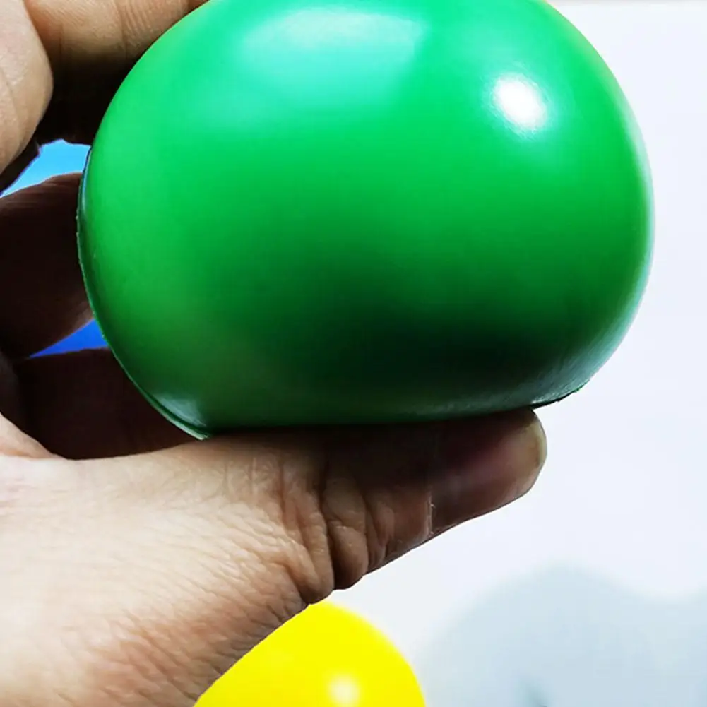 Mini-Stressbälle, Quetschspielzeug, lindert Ängste und Stress, Interaktion, Hand- und Handgelenk-Übung, Schwammspielzeug, Sportbälle – Detail 13