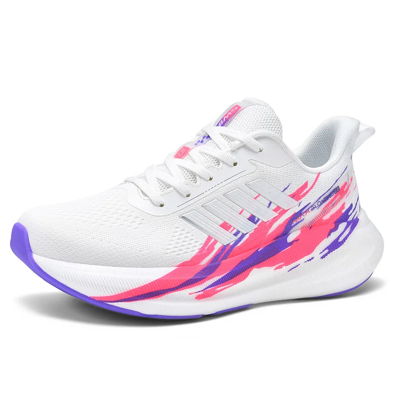Nylon Carbon Plate Racing Running Training Shoes Men Full-length Shock Absorption Sports Carbon Plate Walking Sneakers 39-48