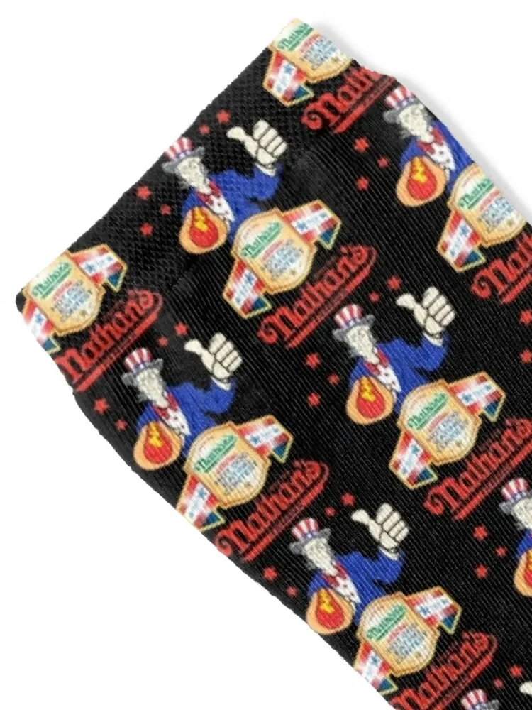 Joey Chestnut Nathans Hot Dog Eating Fourth Of July 2021 Socks kawaii FASHION man Girl'S Socks Men's