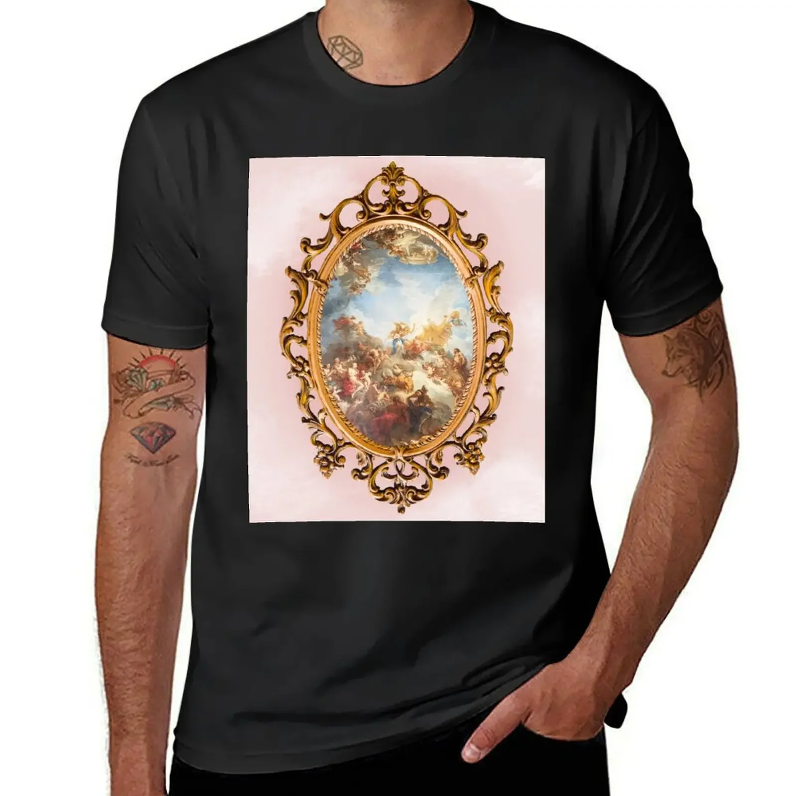 Versailles T-Shirt quick drying tees Short sleeve tee mens funny t shirts