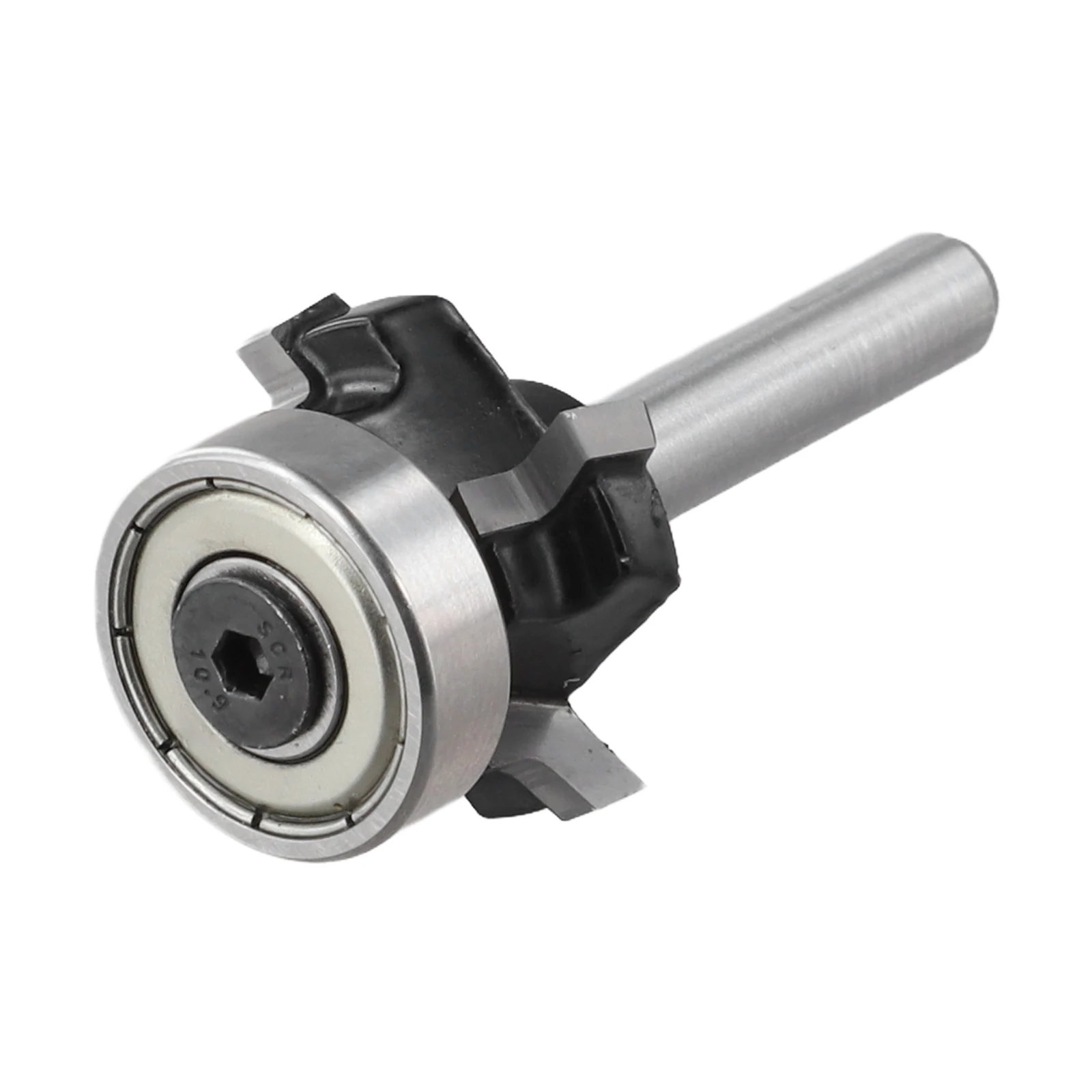 Trimming Cutter As Show Router Bit 4 Flutes Design 45 Steel Material Anti Kickback Build-up Resistant For Milling