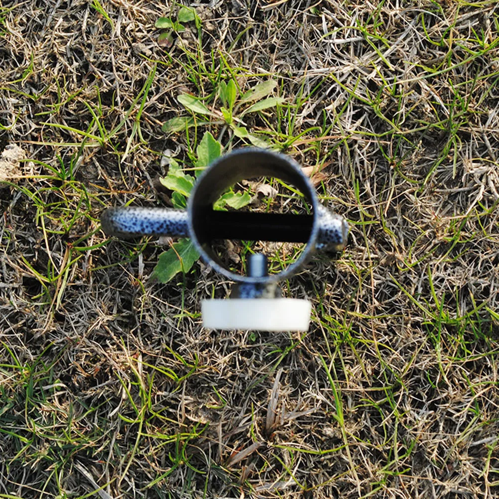 

2pcs Beach Umbrella Anchor Sunshade Base Holder Sand Soil Easy Setup Thumb Screw Spike Stand Support Outdoor Garden Camping Use