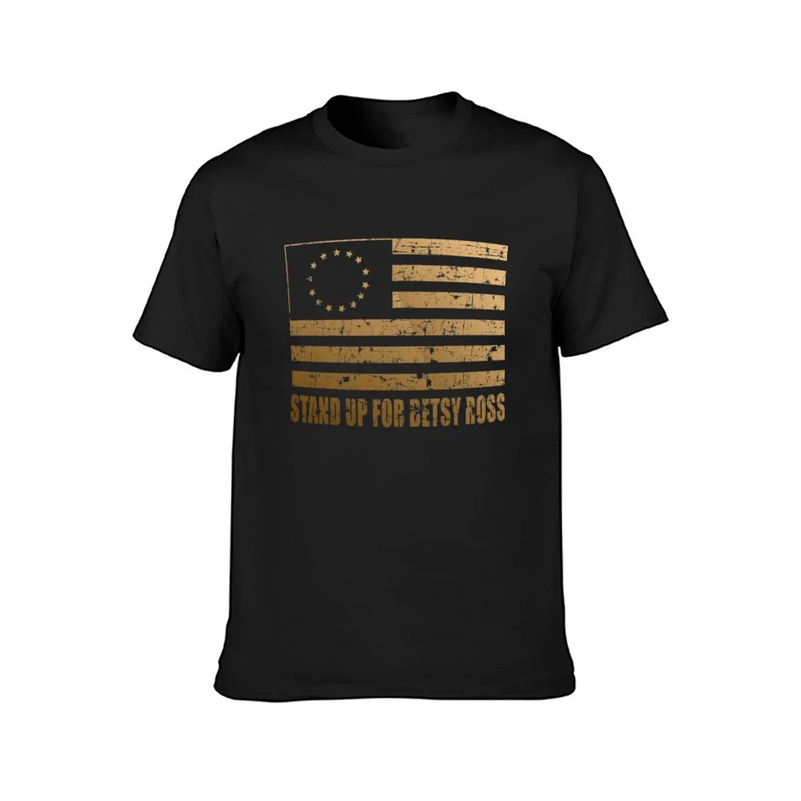 Rush Limbaugh Patriotic 1776 Respect the Flag Stand up for Betsy Ross T-Shirt cute clothes plain black t shirts men