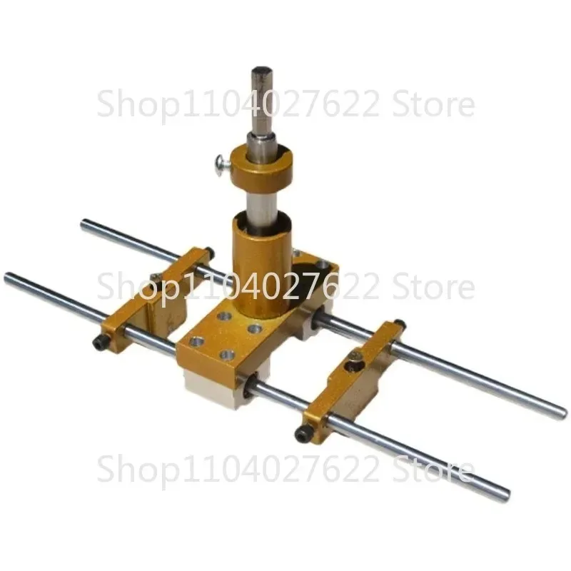 forWoodworking Tools Lock Hole Opener Kit Lock Mortiser Slotter Jig Key Hole Drilling Guide System for Wooden Doors