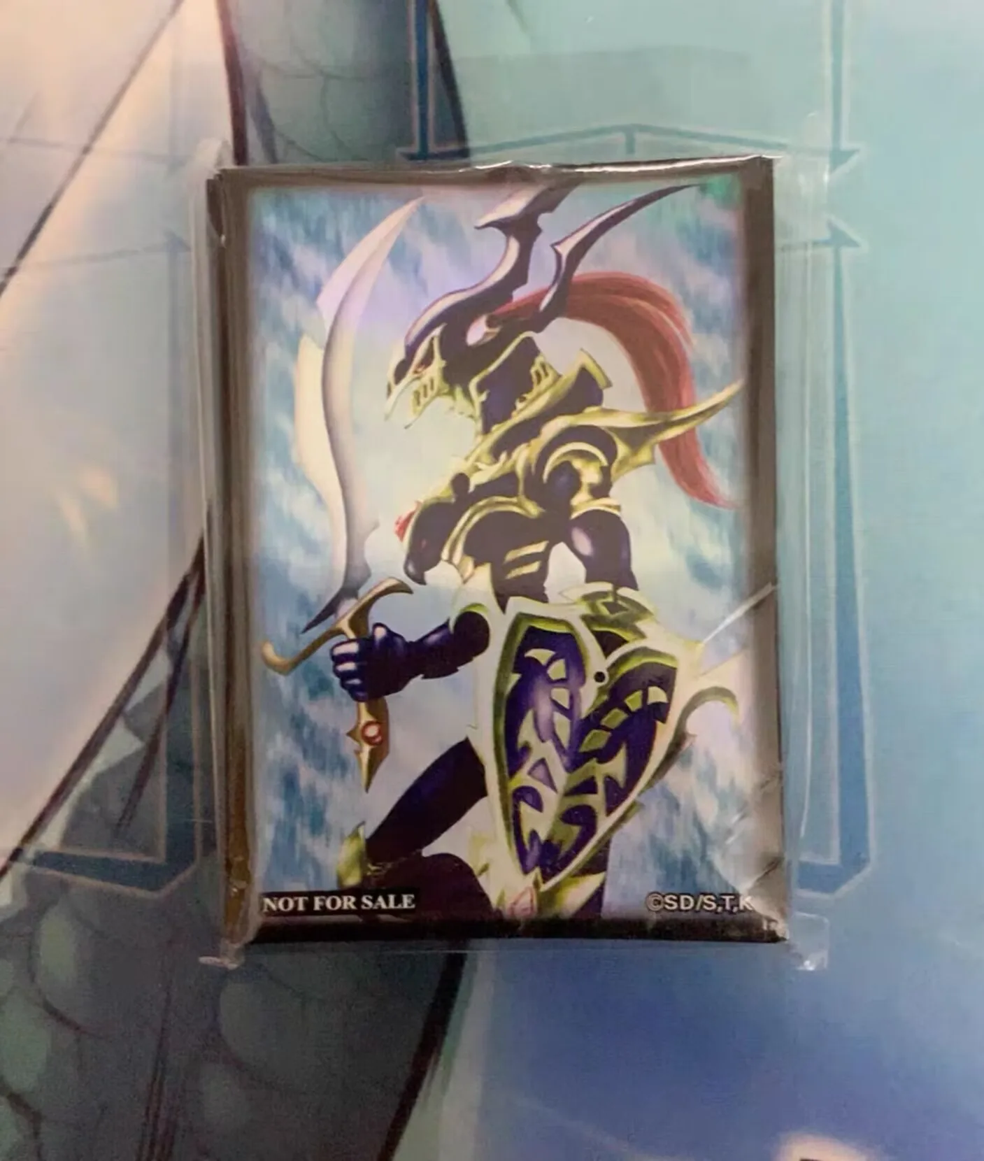 70Pcs Yugioh KONAMI Duel Monsters Black Luster Soldier Collection Official Sealed Duelist Card Protector Sleeves