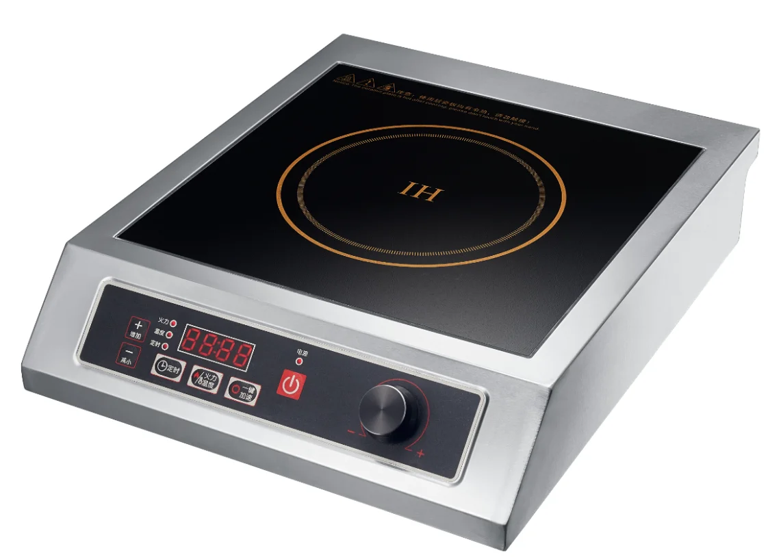 Hot Selling 220V Commercial Induction Cooker 2000W Hot Pot with 1 Burner Table Installation for Household Car and RV Use