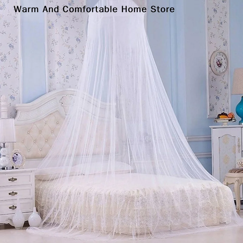 【W】Mosquito Mesh Net For Bed Canopy Large Dome Mosquito Net Hanging Bed Net Tent Hanging Fly  Repellent Dome Tent Bedding