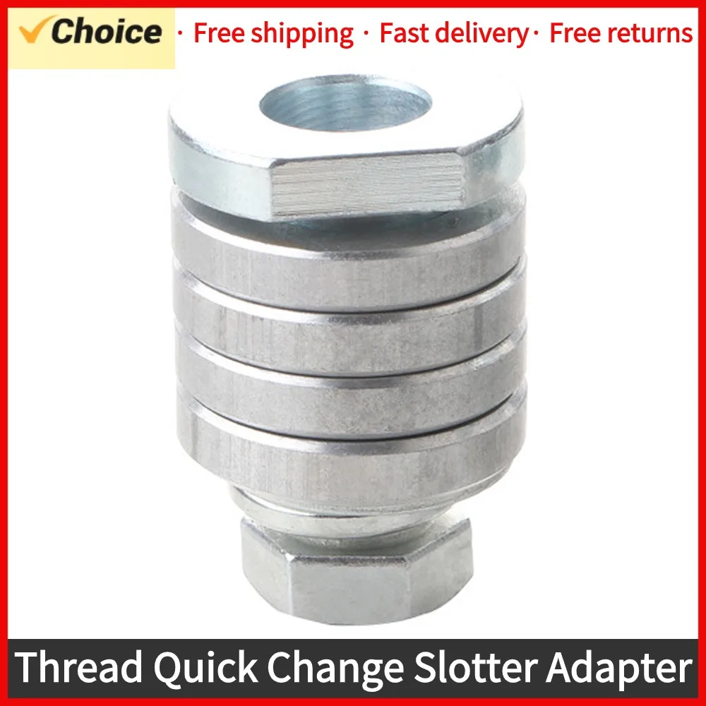 

M10/M14 Angle Grinder to Grooving Machine Adapter QuickChange Slotter Adapter Conversion Head Attachment Angle Grinder 100/125MM