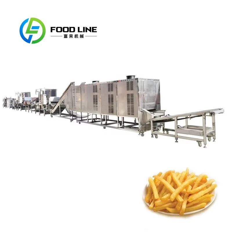 Pringles automáticos que conducen la línea de producción de patatas fritas Línea de producción de patatas fritas Freezen a la venta