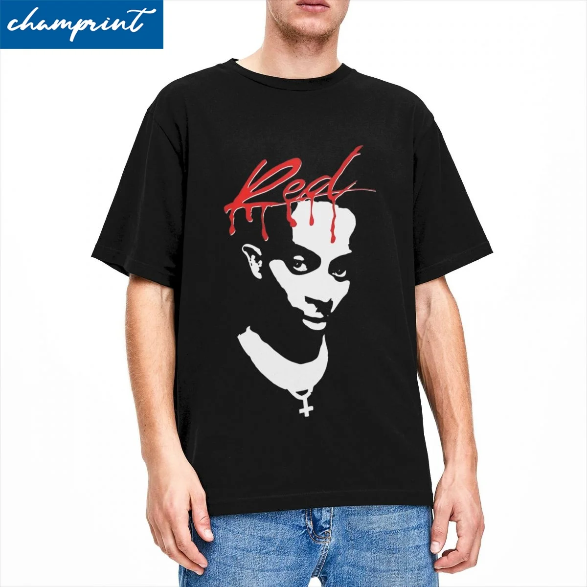 Playboi Carti T Shirt for Men Women Cotton Funny T-Shirt O Neck Rapper Tee Shirt Short Sleeve Clothing Gift Idea