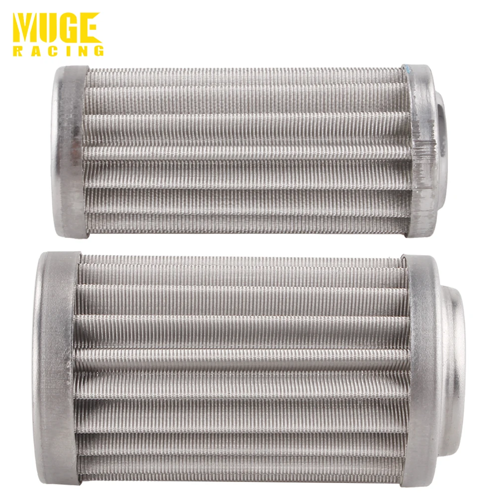 

New Arrived 1Pcs 44MM 55MM Fuel Filter Element 60 Micron Ethanol Fuel Compatible Mesh AN6/AN8/AN10 Filter Accessories OFI065