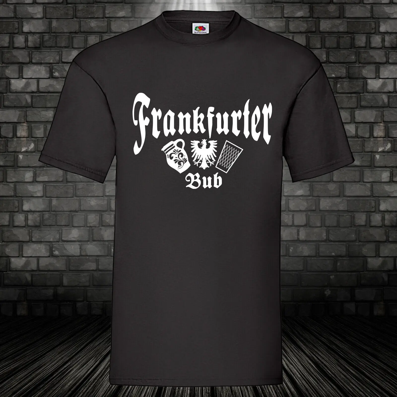 Frankfurt Bub T-Shirt Cult Shirt Hesse Gift FFM Eintracht Bembel S-5XL