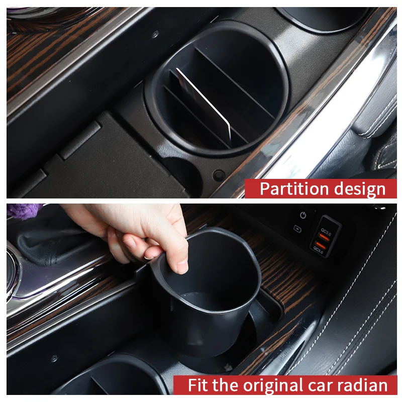 Cup holder storage box for nissan y62 storage box patrol nissan patrol y62 Infinity QX80 56 accessories y62 upgrades 2010-2022