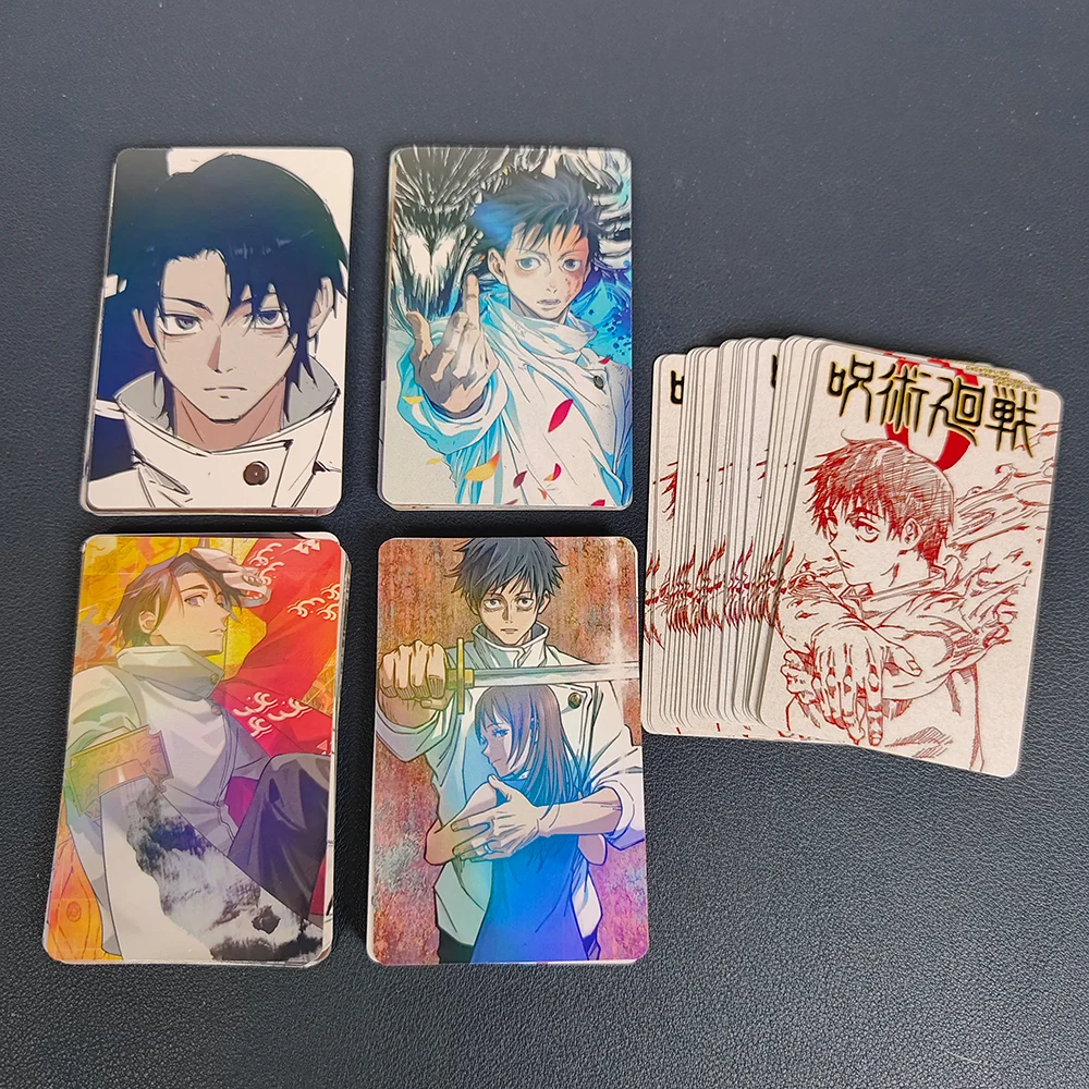 96 ピース/セット呪術廻戦: Yuta Okkotsu マンガレーザーロモカードアルバムコミックキャラクターフォトカードファンコレクションカード