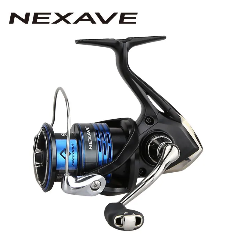 SHIMANO NEXAVE 낚시 릴 5.0:1/5.2:1/5.8:1/6.2:1 3 + 1BB 1000-C5000HG 스피닝 낚시 릴 AR-C 스풀 해수/담수, 신제품