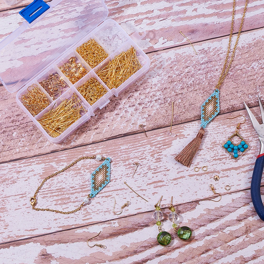 

1 set 1 Set Earrings Accessories Women Fashion Metal Diy Handmade Jewelry Materials Golden Durable Safe Daily Chic Sterling Gift