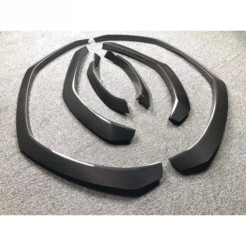OEM Style Dry Carbon Fiber Car Wheel Trim Wheel Eyebrow Flares