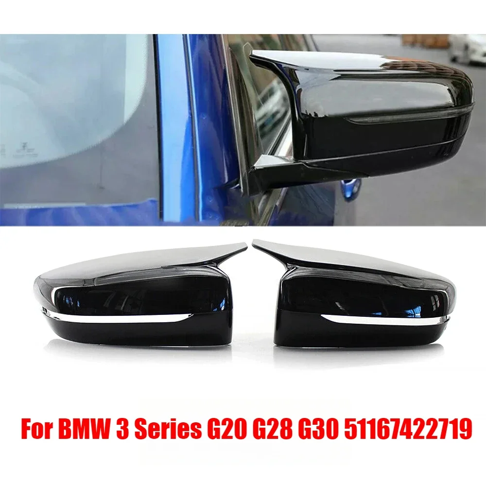 For BMW 3 Series G20 G28 G30 Side Rearview Mirror Cap Wing Mirror Cover Fit Car Accessories 51167422719 5116742271920