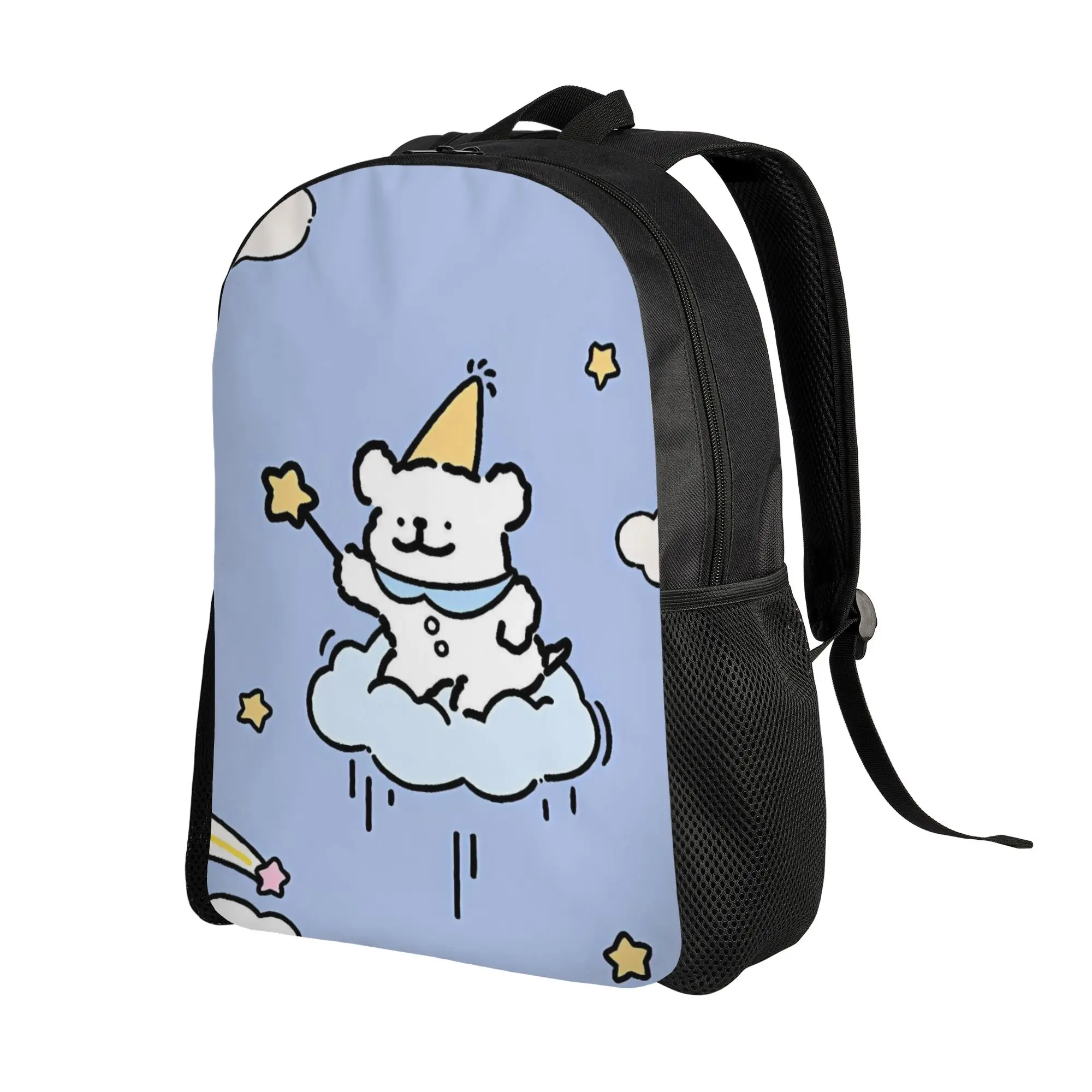 Line Dog  Backpack  Cool Backpacks Boy Girl Daily Print High School Bags High Quality Rucksack