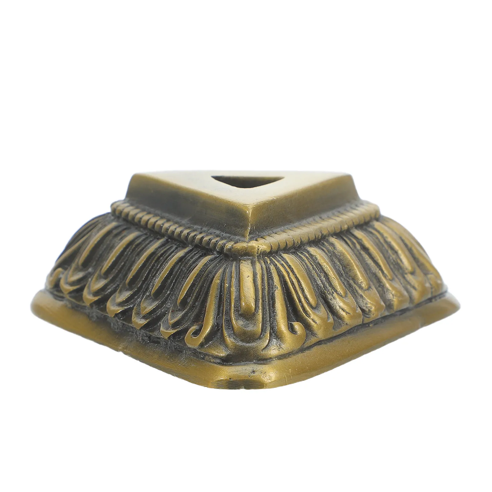 Copper Alloy Phurba Base Tibetan Vajra Stand Ritual Holder Spiritual Buddhist Altar Decor Meditation Tool Display Sacred