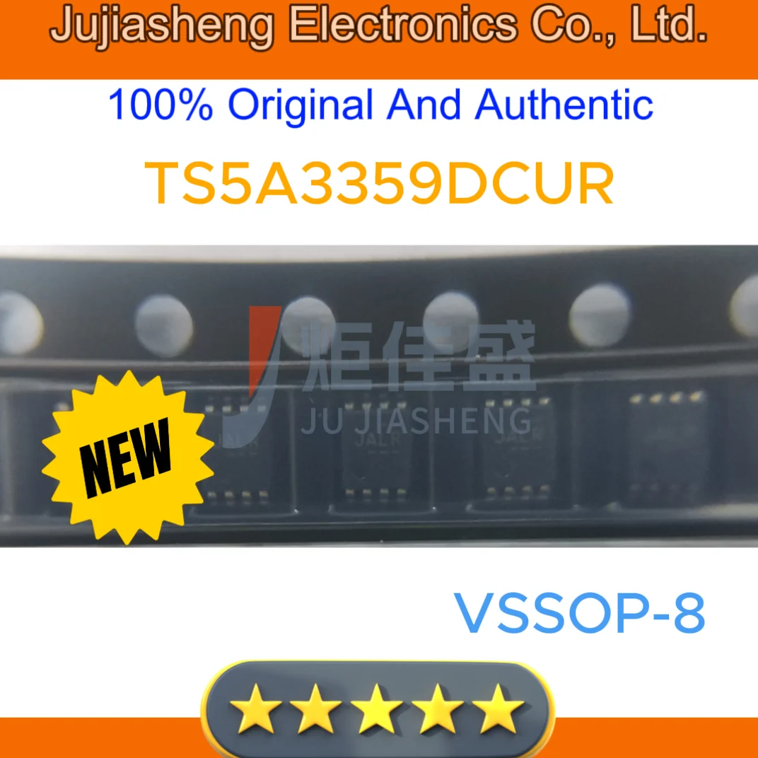 (10pcs)TS5A3359DCUR VSSOP8 100% New original Analog Switch 5V/3.3V Single Channel 3:1 Multiplexer IC Integrated Circuit in stock