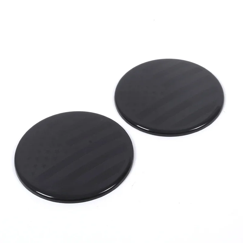 

For BMW 6 Series E63 E64 2004-2009 ABS Black Car Front Rear Logo Cover Decorative Car Accessories(81mm)