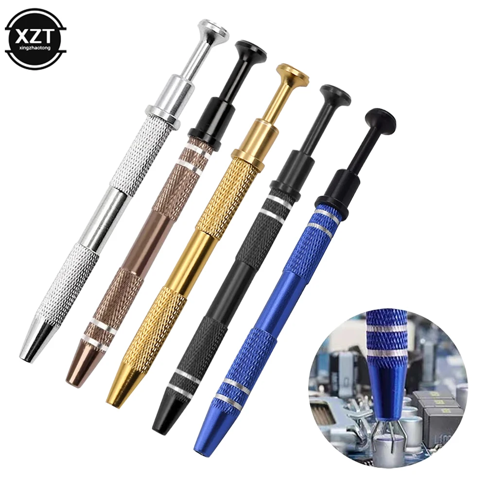 Ic 흡입 펜 전자 부품 그래버 전자 수리 도구, 칩 풀러, 네 개의 금속 클로