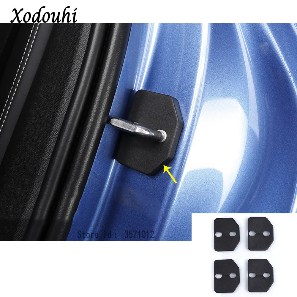 For Volvo XC60 2018 2019 2020 2021 2022 2023 Body Plastic Anti Rust Water Proof Door Lock Key Keys Buckle Cover Stick Frame Trim