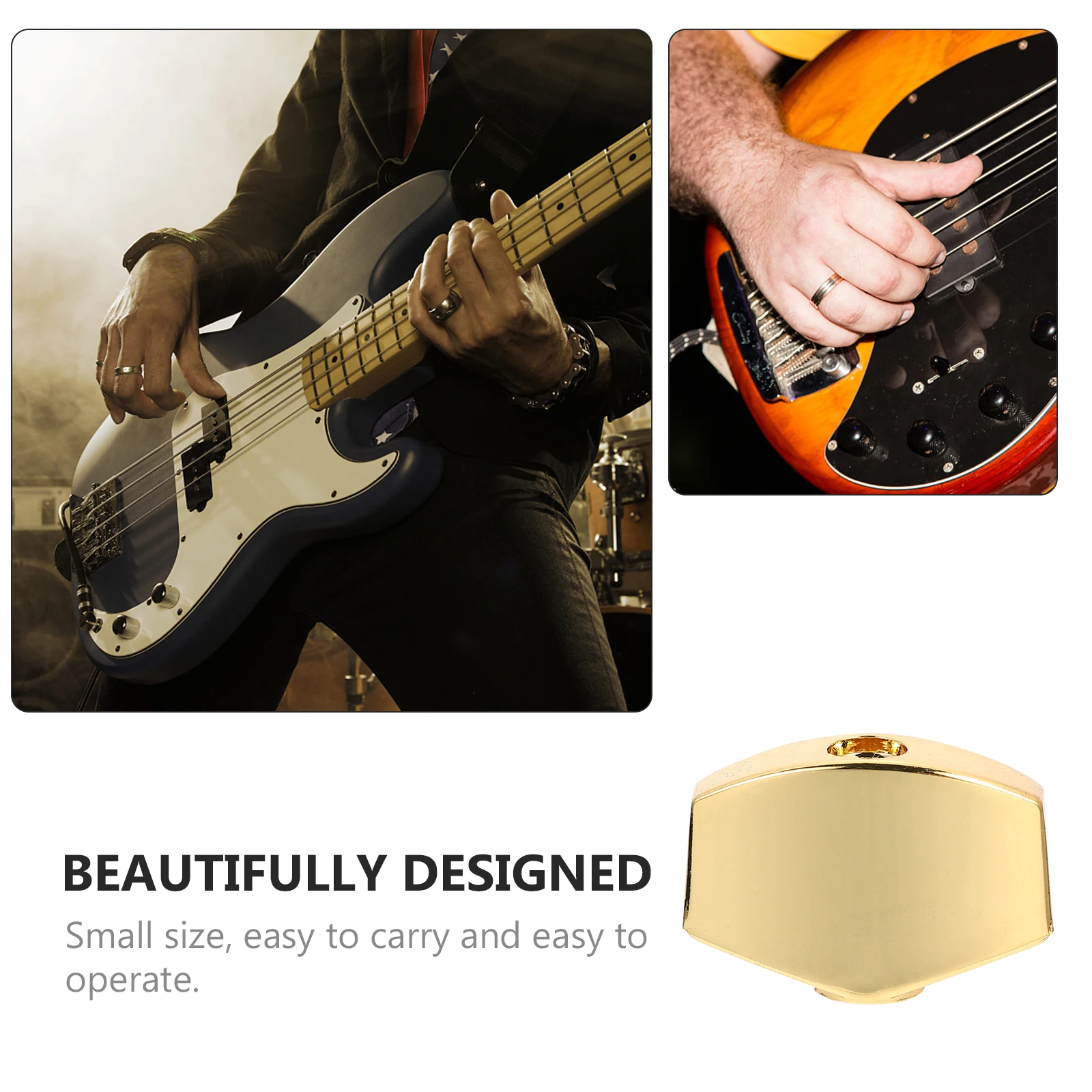 

6 Sets Knobs Guitar Handle Input Capo for Acoustic Tuning Machines Peg Locking Tuners