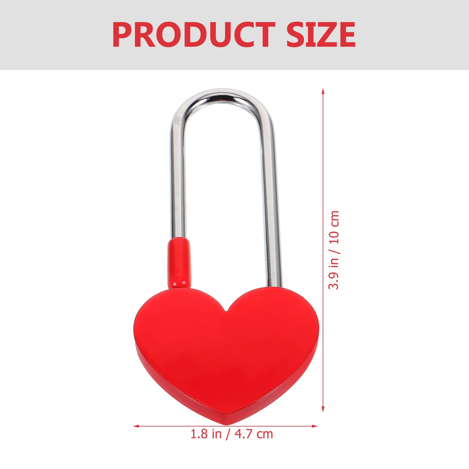 

Mini Metal Heart Padlock Small Size Decorative Wedding Love Lock for Travel Wish Lock Heart Padlock Metal Decorative Padlock,